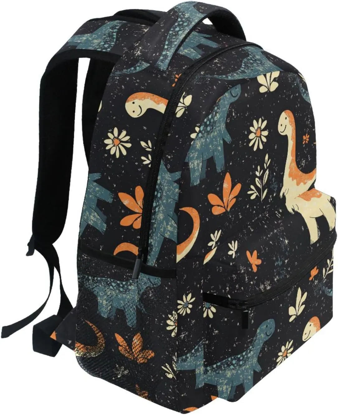 Sport Backpack for Men Women Fashion Stylish Travel Bags with Chest Strap for Travel Trip Cartoon Dinosaurs