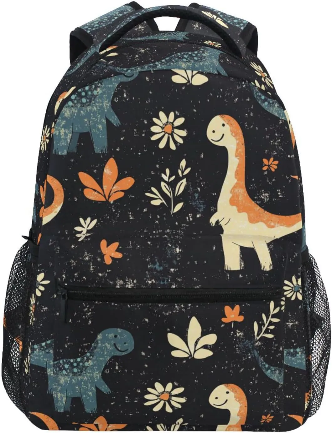 Sport Backpack for Men Women Fashion Stylish Travel Bags with Chest Strap for Travel Trip Cartoon Dinosaurs