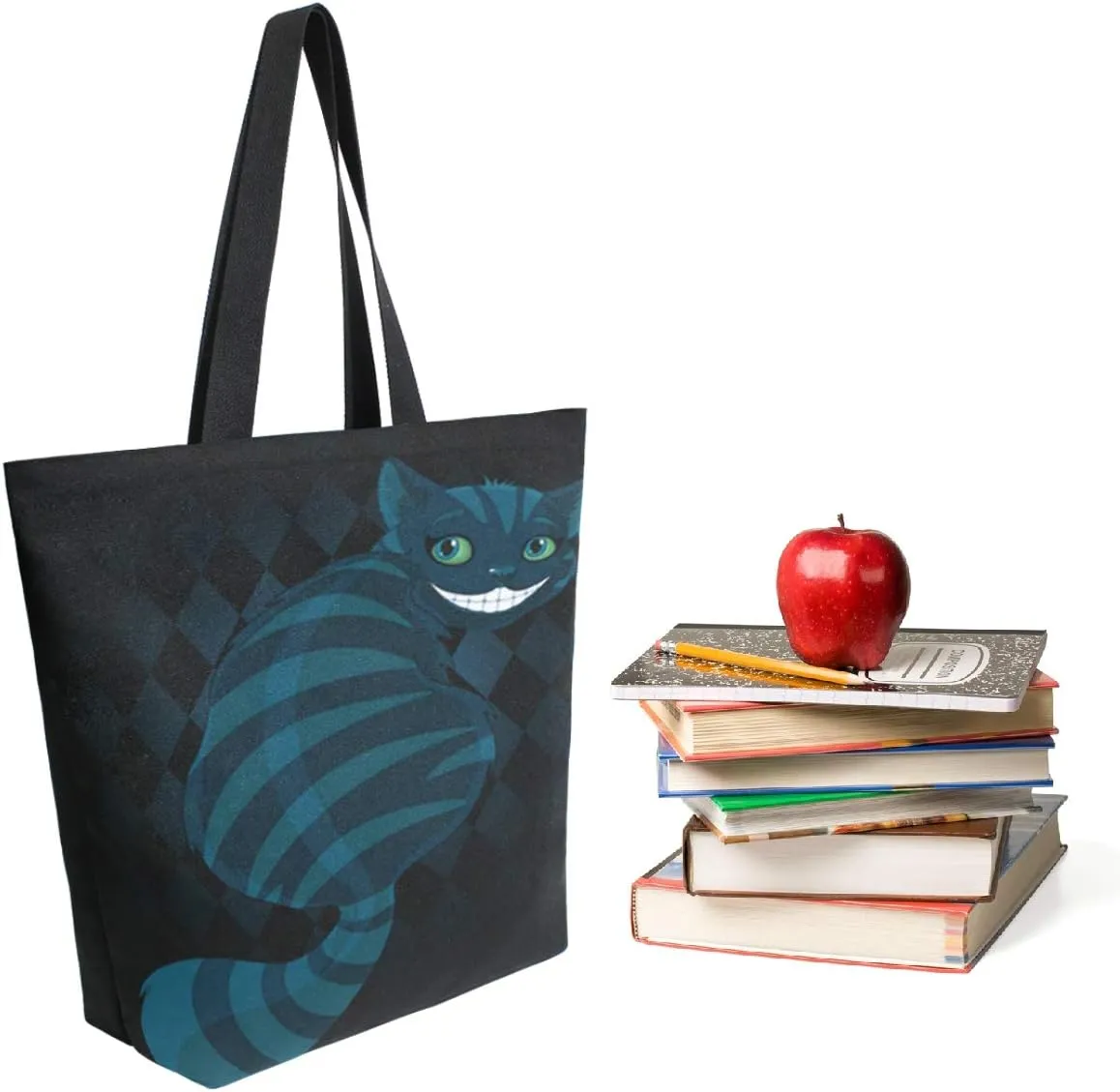 Stylish Cute Pattern Extra Large Shoulder Tote Bag for Beach Travel Weekender Gym Grocery Shopping