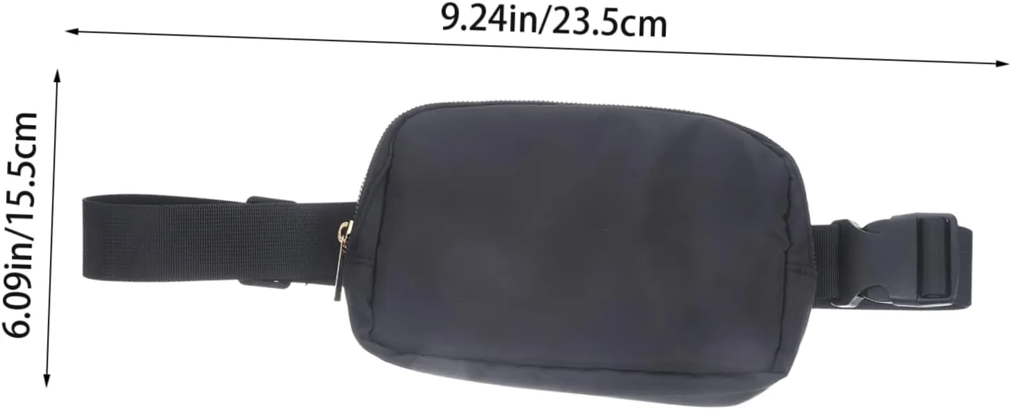 SUPVOX Fashionable Waist Bag for Women Lightweight Fanny Pack for Running Travel Gym Versatile Cross Shoulder Chest Bag