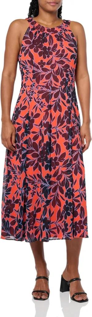Tommy Hilfiger Women's Chiffon Midi Dress