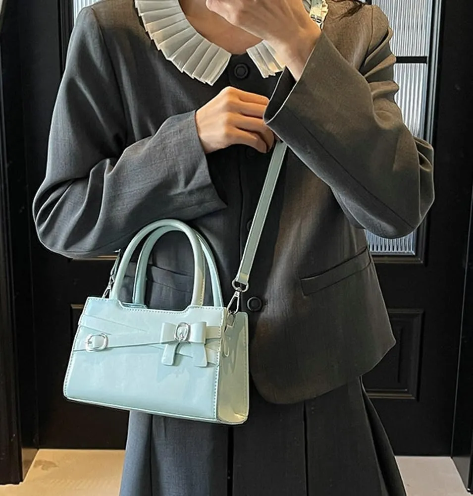 Trendy Shoulder Bag Crossbody Purse For Women Vegan Leather Square Handbag Womens Summer Versatile Satchel Purse Travel 2025
