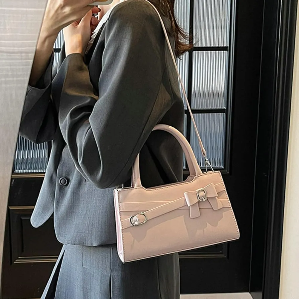 Trendy Shoulder Bag Crossbody Purse For Women Vegan Leather Square Handbag Womens Summer Versatile Satchel Purse Travel 2025