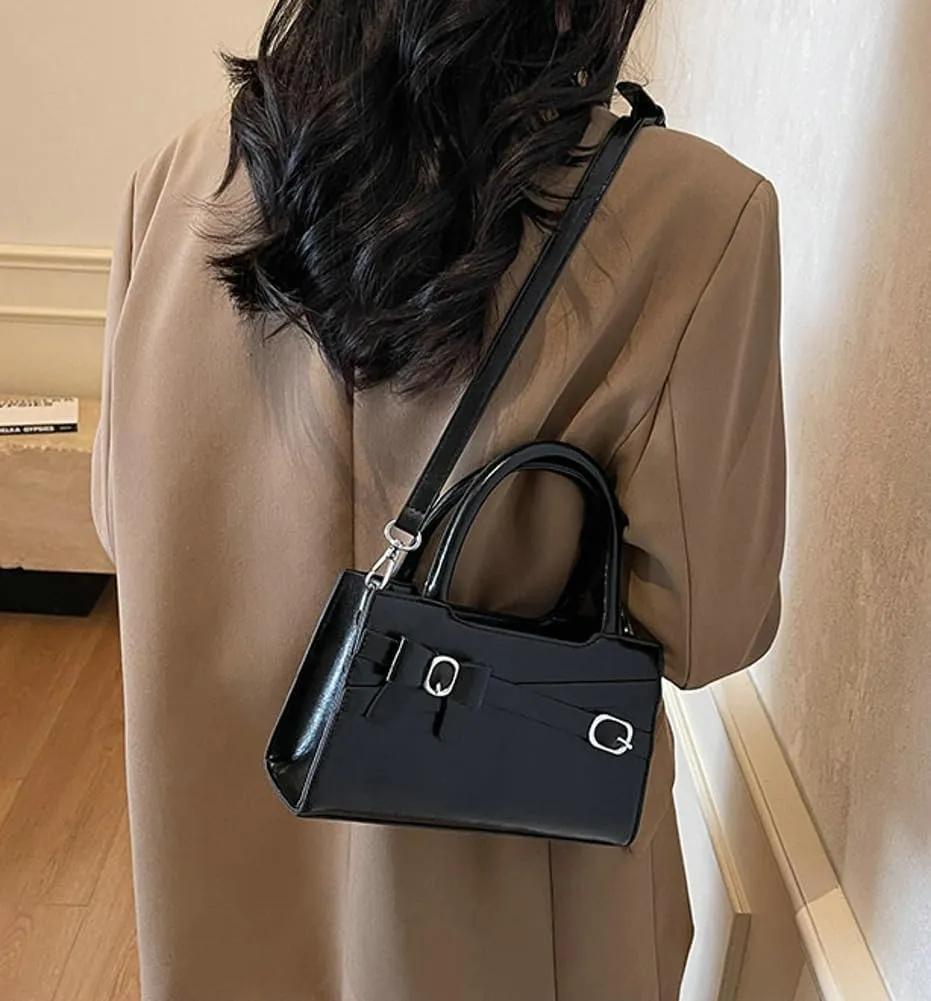 Trendy Shoulder Bag Crossbody Purse For Women Vegan Leather Square Handbag Womens Summer Versatile Satchel Purse Travel 2025