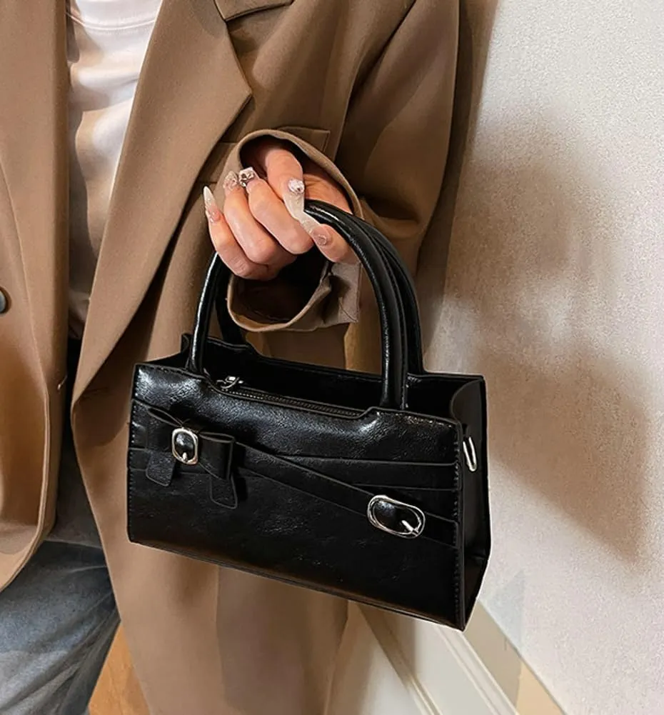 Trendy Shoulder Bag Crossbody Purse For Women Vegan Leather Square Handbag Womens Summer Versatile Satchel Purse Travel 2025