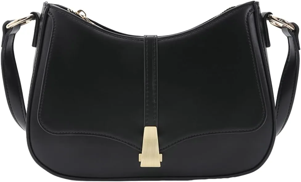 Trendy Shoulder Bag For Women Vegan Leather Handbag Womens Spring Versatile Satchel Work Purse Travel Crossbody Bags 2025