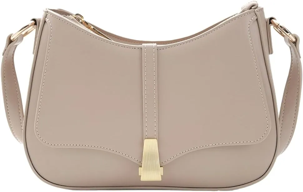 Trendy Shoulder Bag For Women Vegan Leather Handbag Womens Spring Versatile Satchel Work Purse Travel Crossbody Bags 2025
