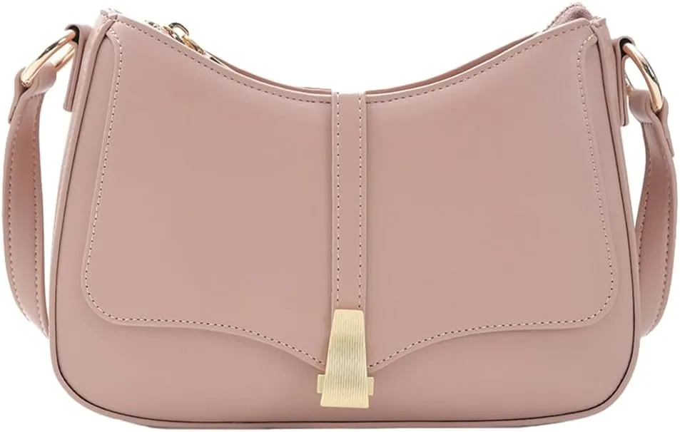 Trendy Shoulder Bag For Women Vegan Leather Handbag Womens Spring Versatile Satchel Work Purse Travel Crossbody Bags 2025