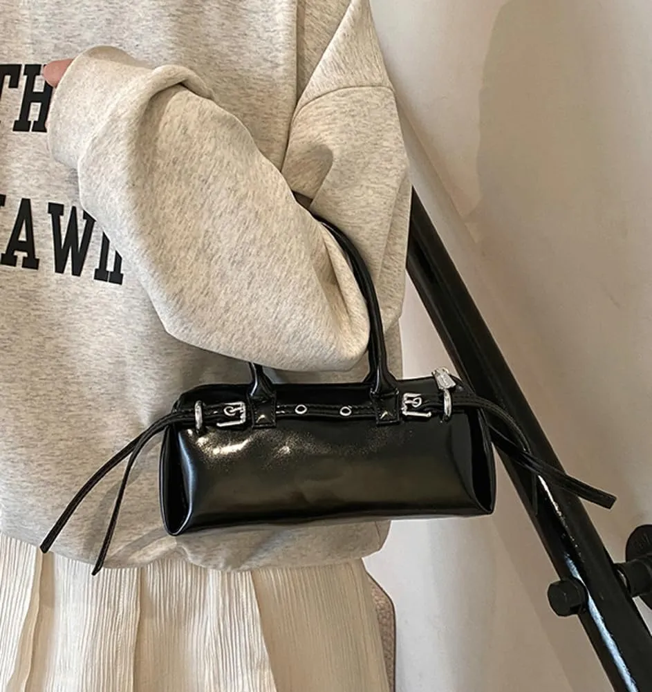 Trendy Shoulder Bag Hobo Purse For Women Vegan Leather Round Handbag Womens Spring Versatile Satchel Purse Travel 2025