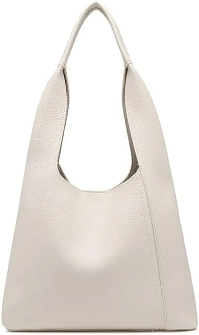 Trendy Shoulder Handbag Hobo Tote Bag Underarm Bag Slouchy Satchel Purse Chic Bucket Bag Work Travel for Women