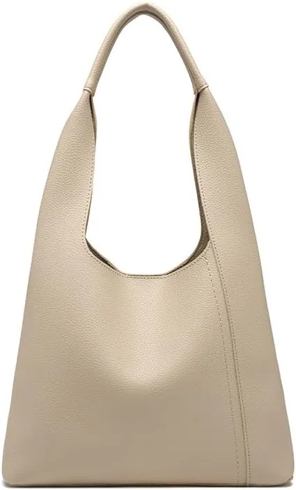 Trendy Shoulder Handbag Hobo Tote Bag Underarm Bag Slouchy Satchel Purse Chic Bucket Bag Work Travel for Women