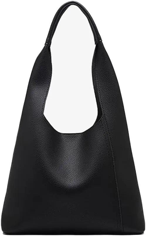 Trendy Shoulder Handbag Hobo Tote Bag Underarm Bag Slouchy Satchel Purse Chic Bucket Bag Work Travel for Women