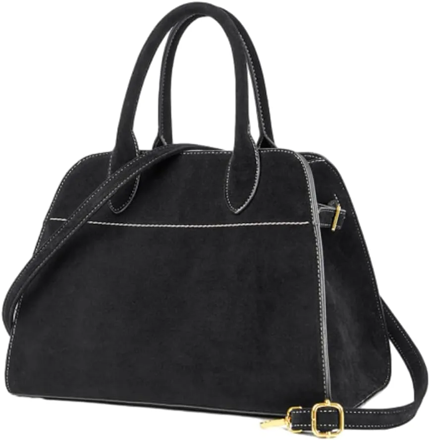 Vintage Large Capacity Tote Bag Stylish Shoulder Handbag Chic Crossbody Purse Causal Top-Handle Bags Satchel For Women Girls