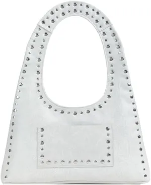Vintage Riveted Shoulder Bag Vintage Tote Bag Studded Purses for Women Y2K Purse Stylish Hobo Bag Work Bag 2025