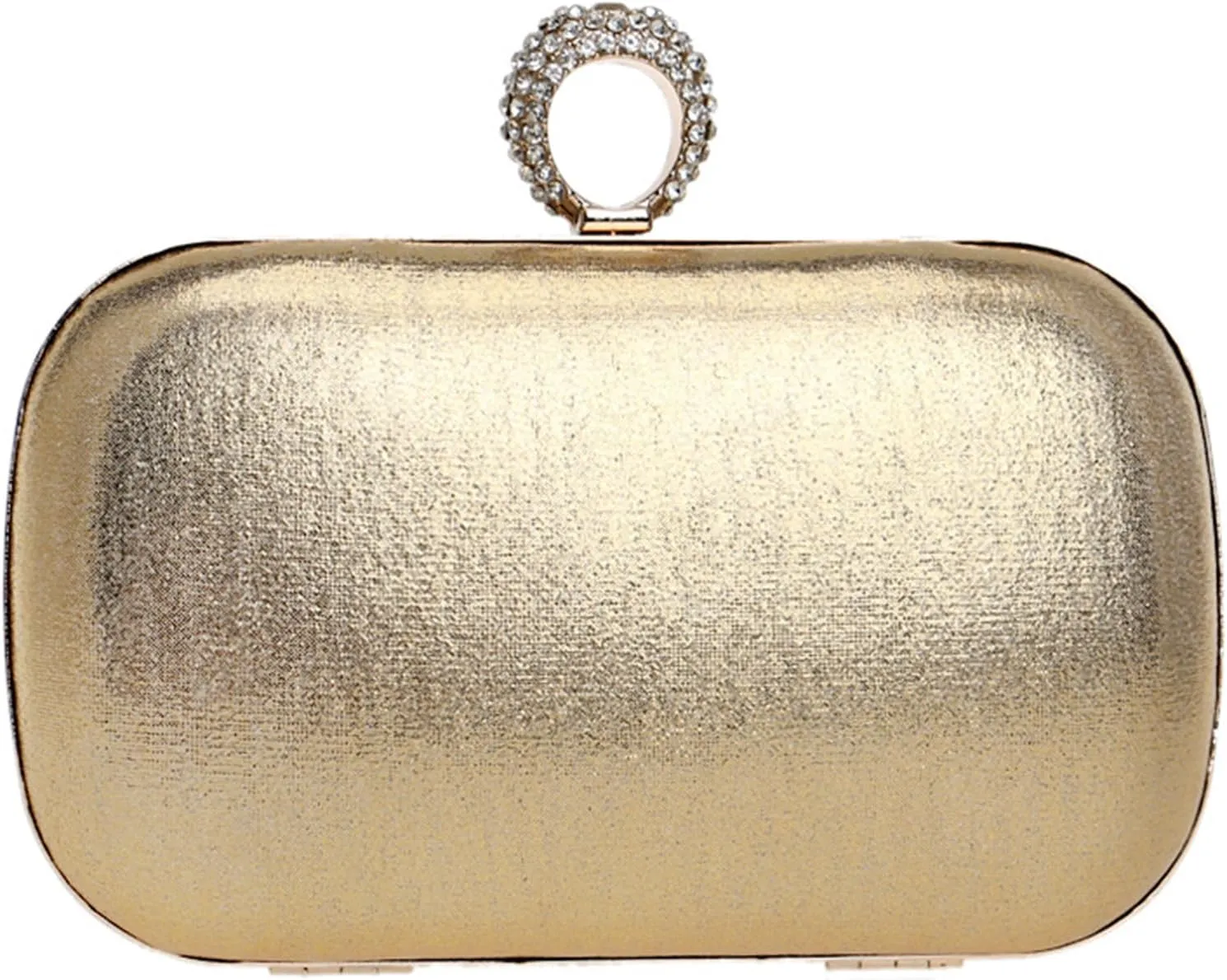 Wedding Clutch Purse for Women Formal Party Evening Bag Stylish Solid Color Handbag Prom Shoulder Bag with Chain