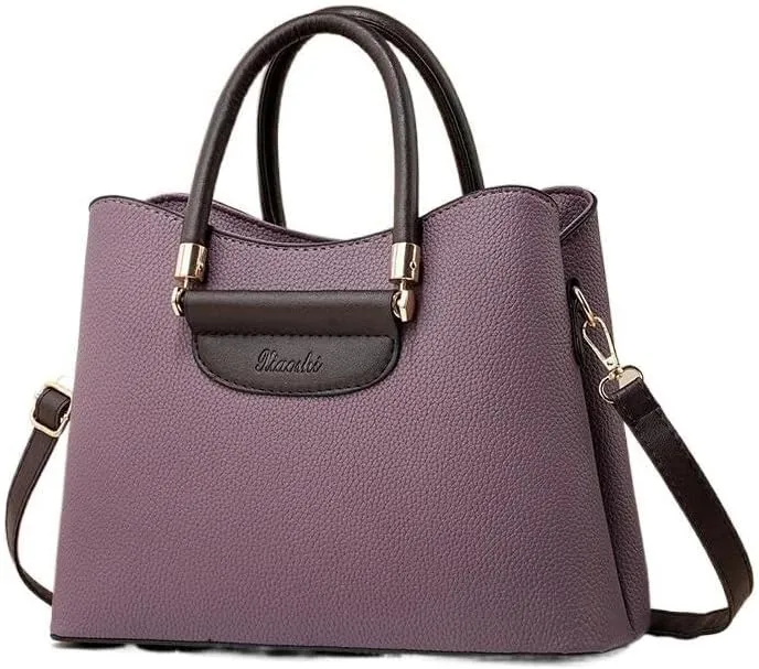 Women Stylish Adjustable Strap Handbag Lady Large Cross-Body Bag Tote Bag Shoulder Bag with Pocket Wallets