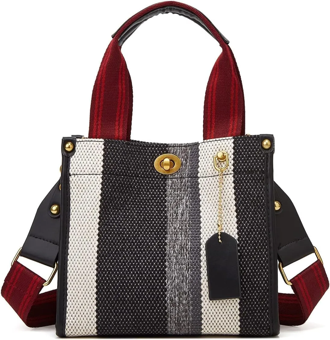 Women Tote Bag Canvas Hobo Bags Retro Shoulder Bag Chic Crossbody Bag Satchel Large Handbag Purse Vintage