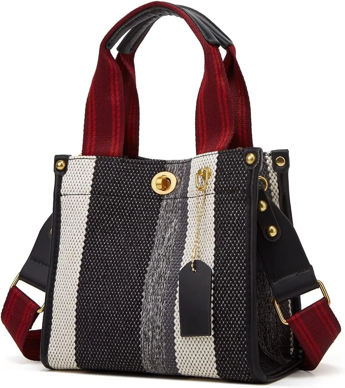 Women Tote Bag Canvas Hobo Bags Retro Shoulder Bag Chic Crossbody Bag Satchel Large Handbag Purse Vintage