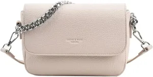 Womens Chic PU Leather Crossbody Bag Cute Small Purse Shoulder Tote Bag Handbag Casual Satchel with Chain 2024