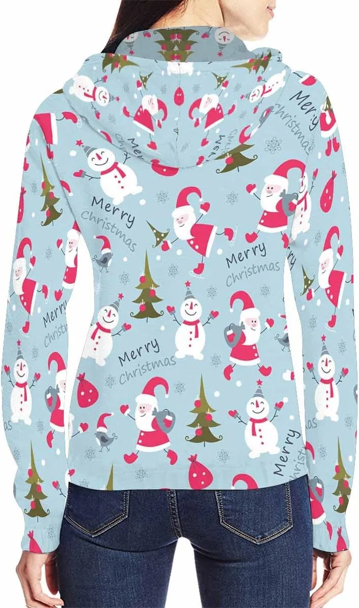 WomenS Jackets Christmas Doodle Gnome And Candy Womens Zip Up Hoodies Long Sleeve Sweatshirts Fall Outfits Sweaters
