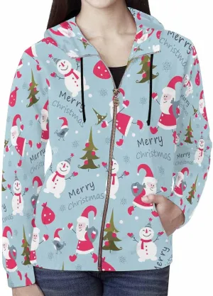 WomenS Jackets Christmas Doodle Gnome And Candy Womens Zip Up Hoodies Long Sleeve Sweatshirts Fall Outfits Sweaters