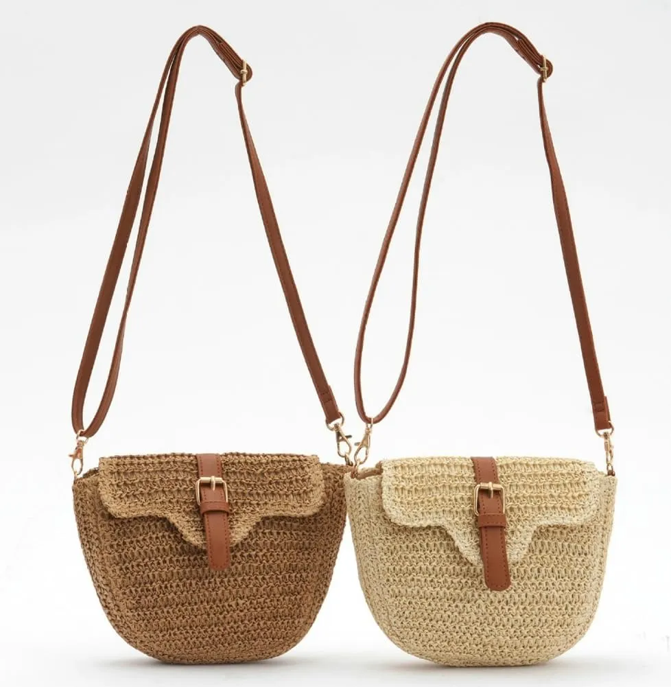 Women's Summer Straw Tote Bag Crossbody Woven Handbag Hobo Shoulder Bag Natural Chic Purse 2025