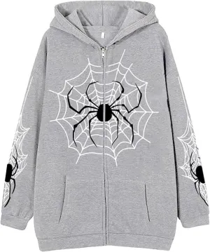Women's Zip Up Hoodies Womens Oversized Sweatshirts Hoodies Long Sleeve Shirts Pullover Fall Clothes With Pocket