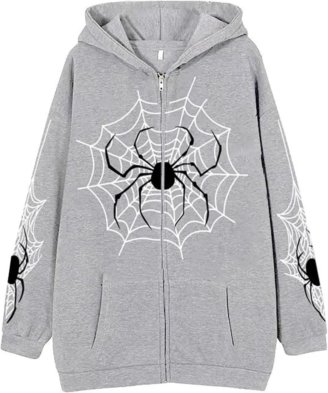 Women's Zip Up Hoodies Womens Oversized Sweatshirts Hoodies Long Sleeve Shirts Pullover Fall Clothes With Pocket